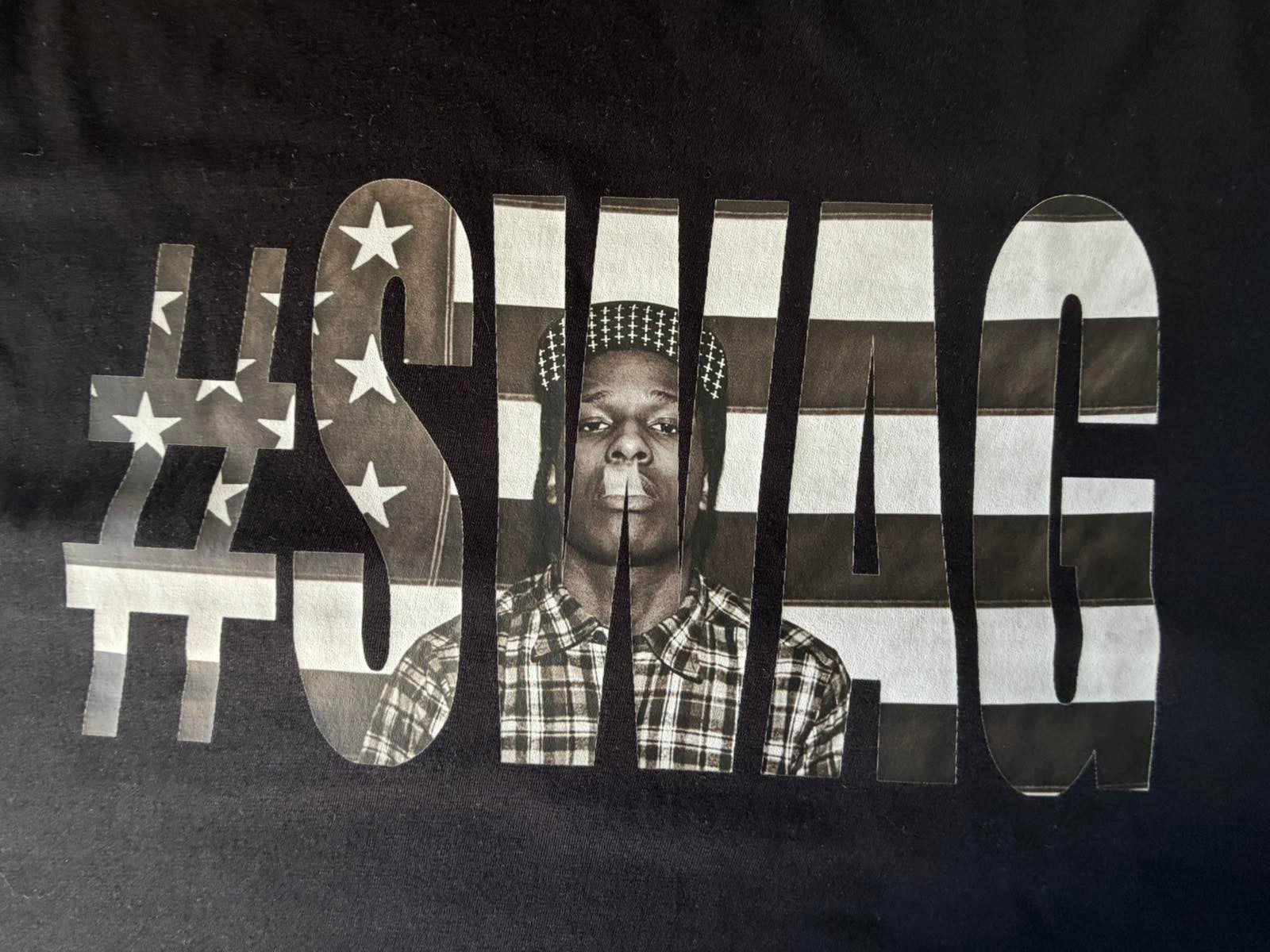 Тениски на Long Live ASAP, бели и черни тениски A.S.A.P, тениска с щампа ASAP Rocky, тениски Ейсап Роки