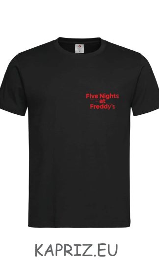 Геймърски тениски Fnaf, бели и черни тениски за гейминг, тениска с щампа за видеоигри ФНАФ, тениски Fnaf